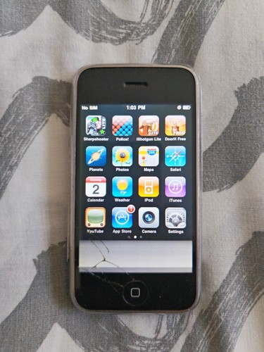 Apple iphone a1203 8gb nero - 8gb,