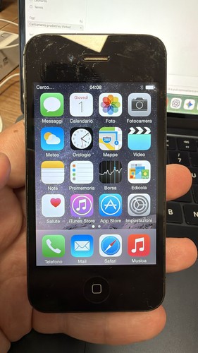 Apple iphone nero 8gb - 4s,
