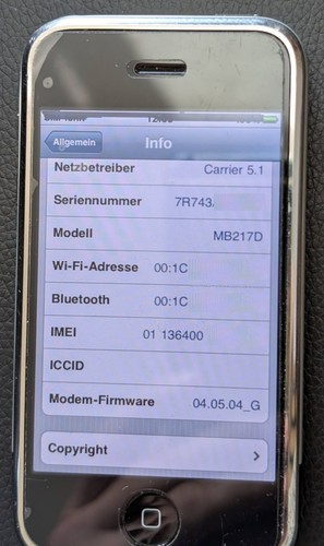 Apple iphone generazione - iphone, 1.