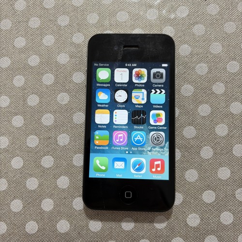 Apple iphone a1332 - 4, nero