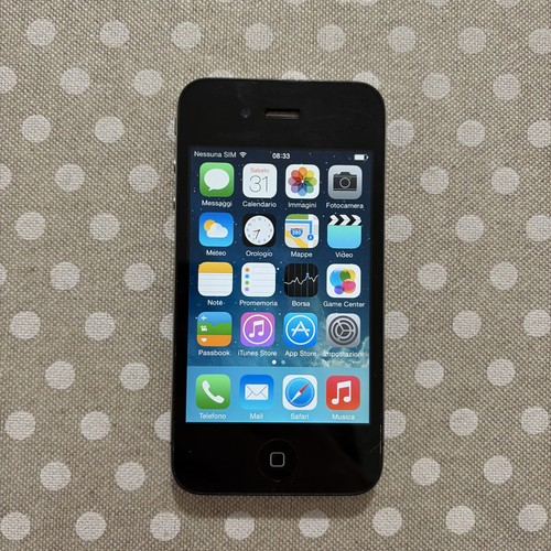 Apple iphone a1332 8gb - 4, nero